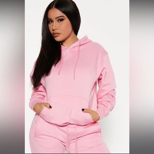 Stole your boyfriends hoodie and sweatpants